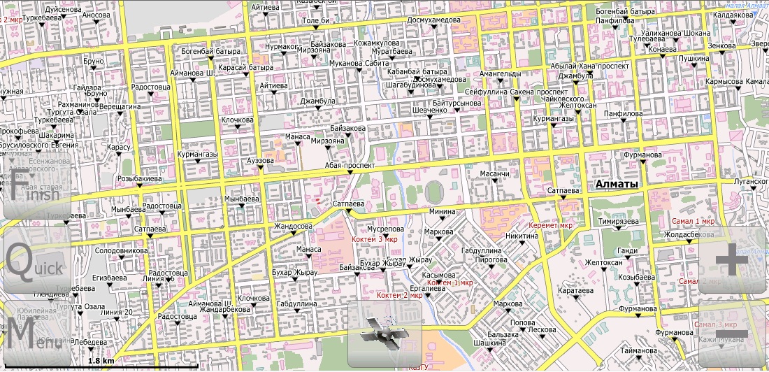 2 гис алматы карта спутник